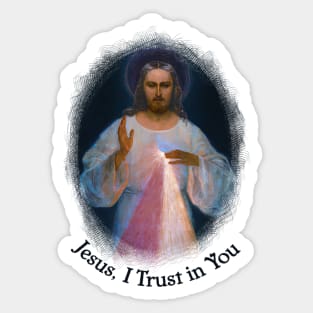 Jesus Divine Mercy Sacred Heart Catholic Sr Faustina Saint Margaret Mary Alacoque Sticker